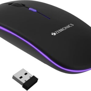 ZEBRONICS Blanc Slim Wireless Mouse